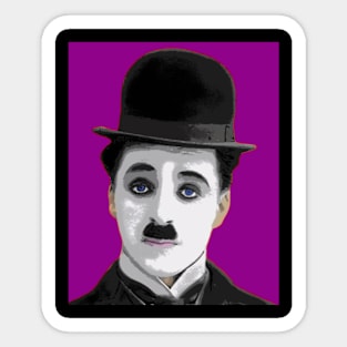 charlie chaplin Sticker